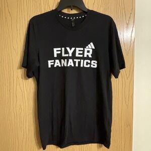 Men's Adidas flyer fanatics T-shirt size small black Aeroready